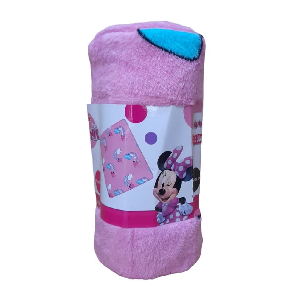 Frazada Infantil Ni&ntilde;as Dise&ntilde;o Animado 127x152 Manta Mantitas Minnie image number 3.0