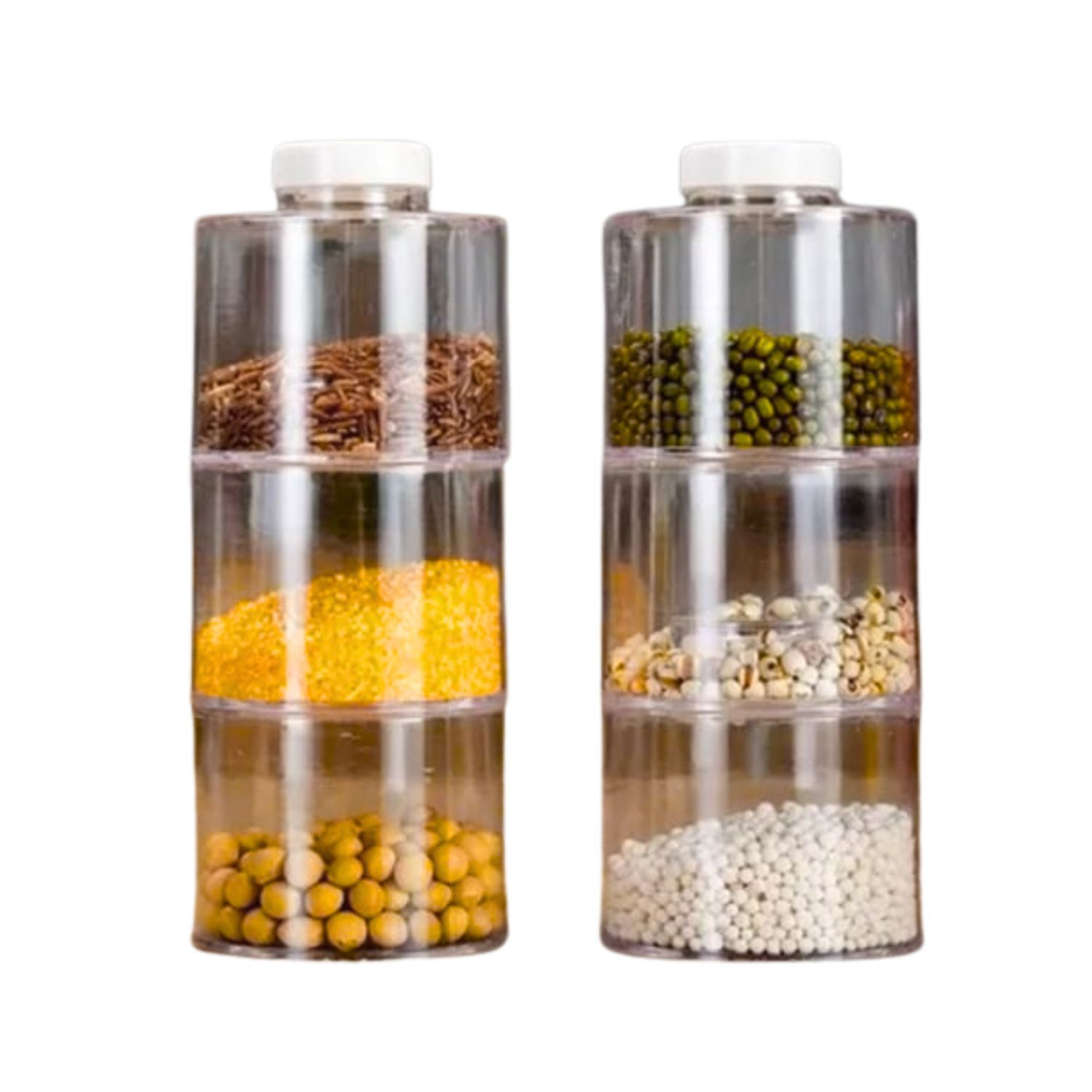 Especiero Torre 6 Frascos Para Cocina Organizador Especias image number 1.0