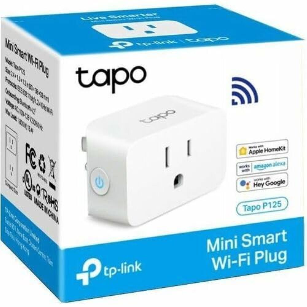Mini Smart Wi-fi Plug Tp-link Tapo P125 C/control Remoto image number 1.0