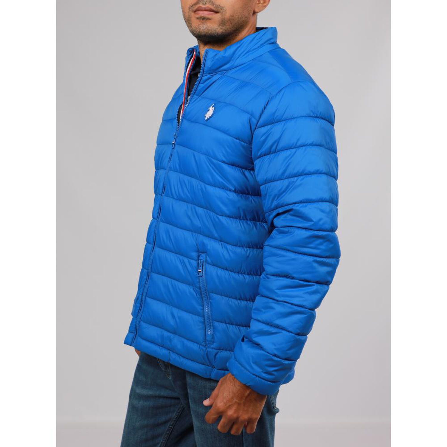 Parka Lisa Regular Cuello Redondo Hombre Us Polo image number 1.0