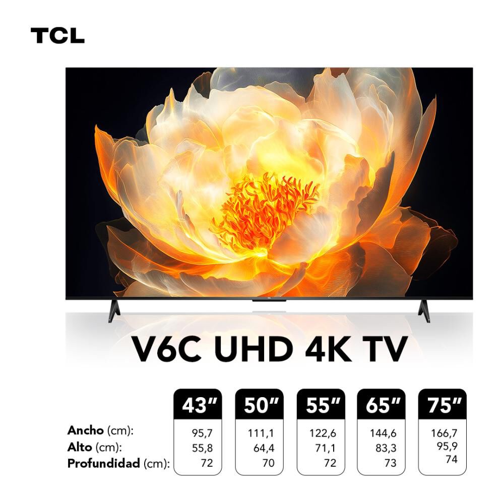 Led 65" TCL V6C / Ultra HD 4K / Smart TV image number 10.0