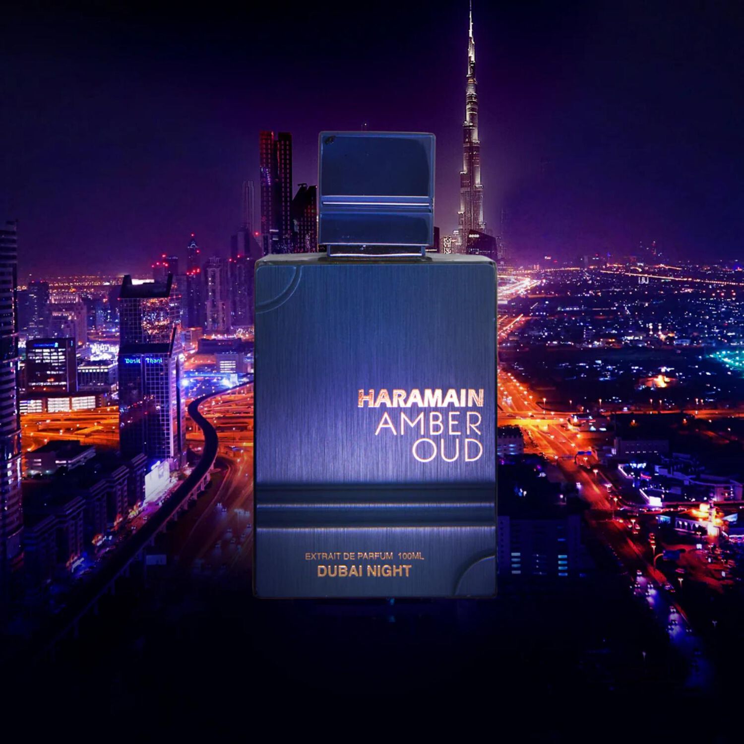 Al Haramain Amber Oud Dubai Night Unisex 100 Ml Extrait De Parfum image number 4.0