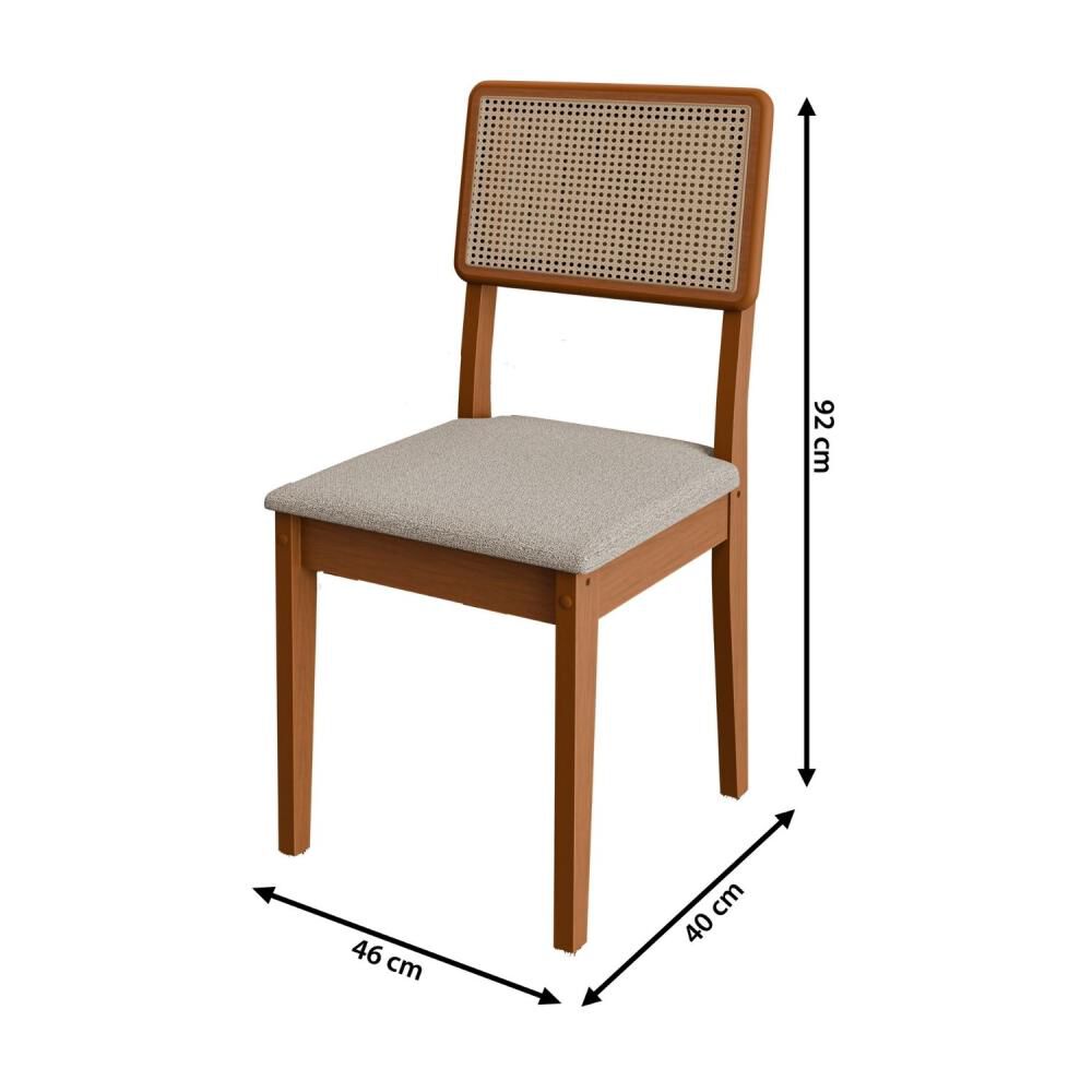 Juego De Comedor Exit Trento / 6 Sillas image number 7.0