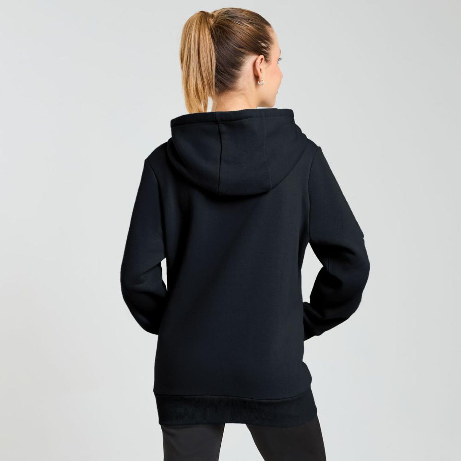 Poler&oacute;n Deportivo Hoodie Cuello Alto Con Capucha Mujer Wetland image number 2.0