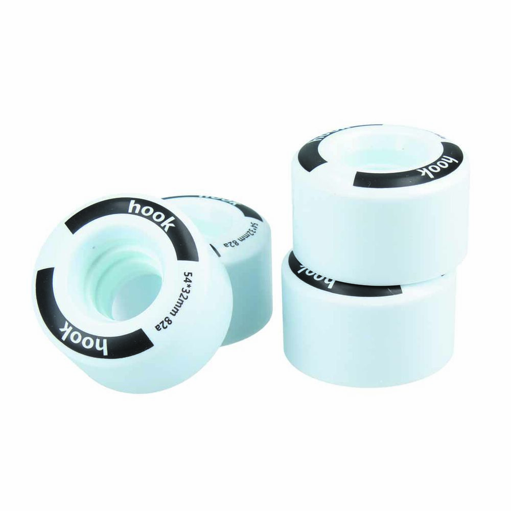 Ruedas Para Patin Hook White 54mmx32mm image number 0.0