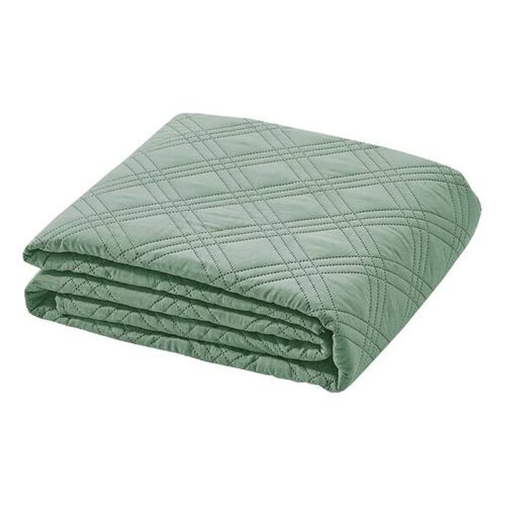 Quilt Andes Liso Verde King image number 2.0