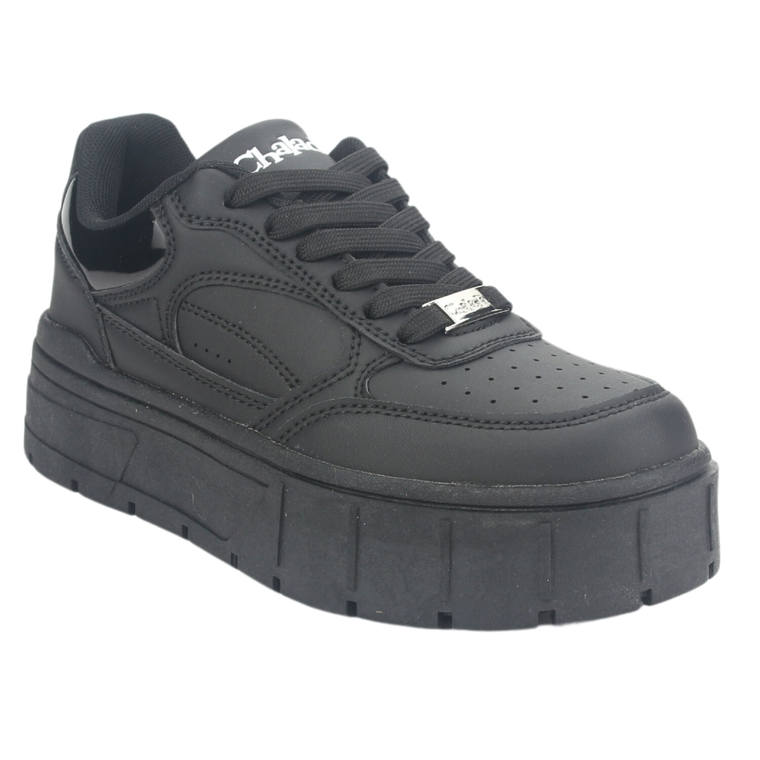 Zapatilla Chalada Mujer Troya-1 Negro Urbano image number 2.0