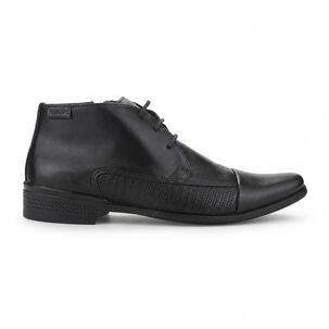 Botin Ferracini Hombre 4363 Frankfurt Negro Casual