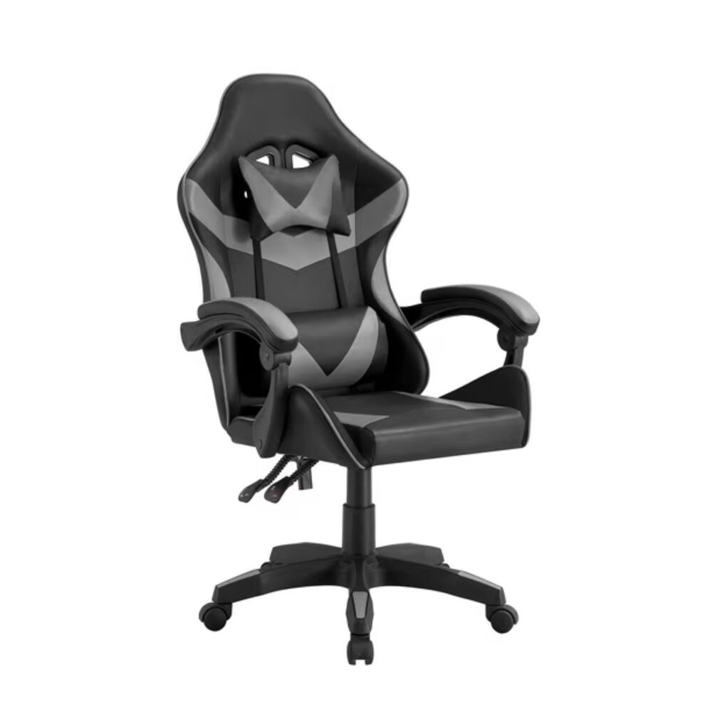 Silla Gamer Tokio Negra Y Gris- Ergon&oacute;mica Con Cojines Y Reclinable Para Un Confort &Oacute;ptimo image number 0.0