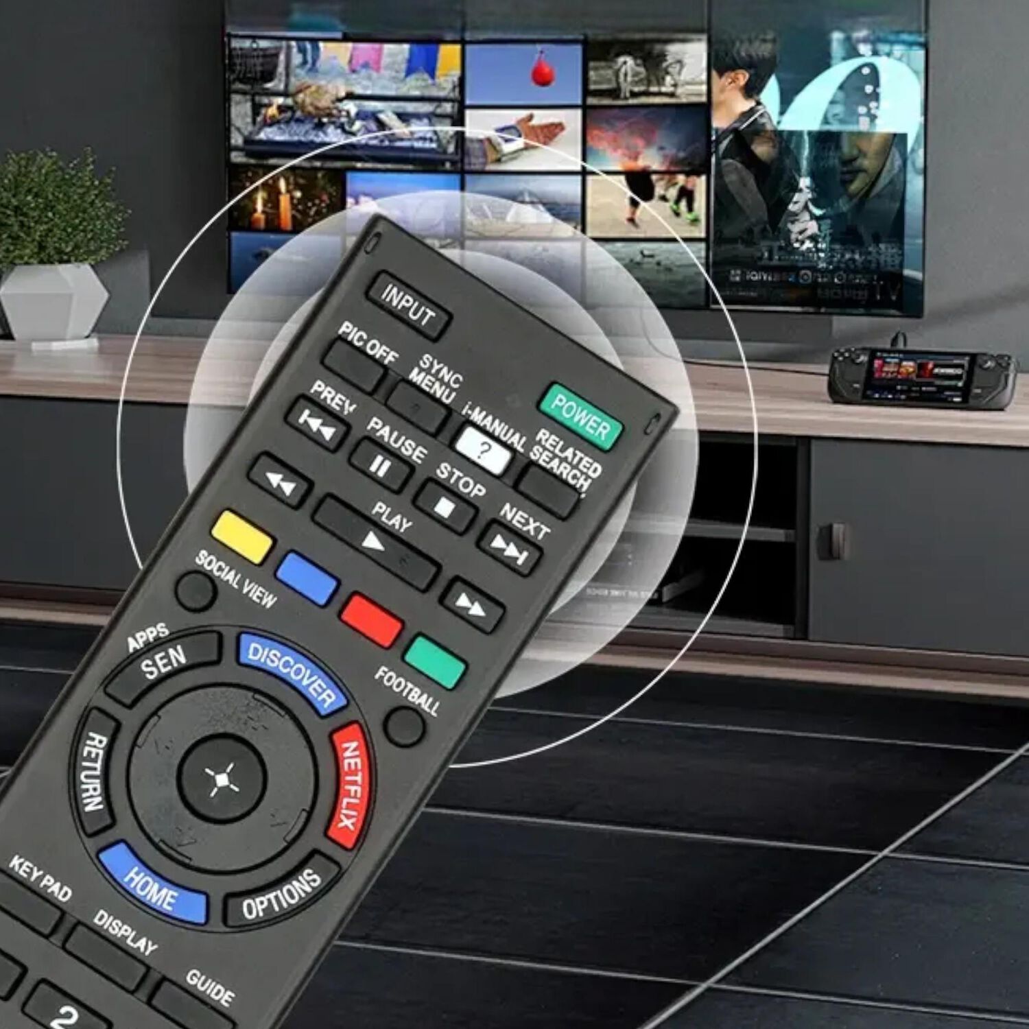 Control Remoto Compatible Sony Smart Tv Led / Lcd / 3d image number 4.0