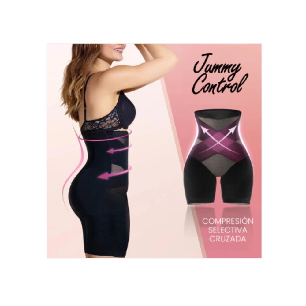 Faja Short Reductora Calzón Invisible Moldeador Cintura Alta image number 14.0