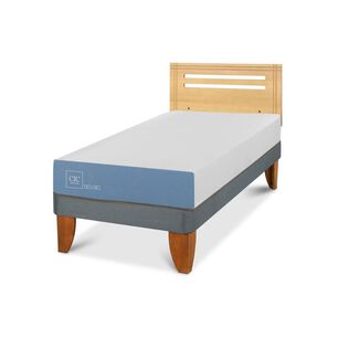Cama Europea Cic Excellence / 1 Plaza / Base Normal + Respaldo