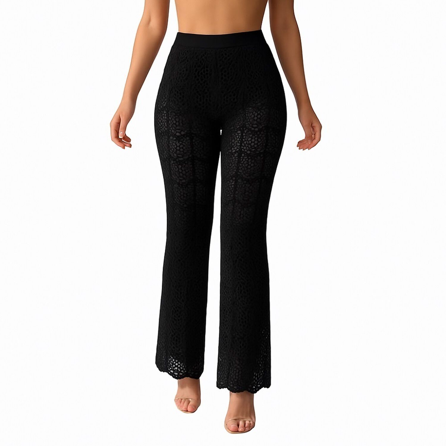 Pantalon Playero Tejido Cordon Delantero Pareo image number 4.0