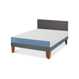 Cama Europea Cic Excellence / 2 Plazas / Base Normal + Respaldo