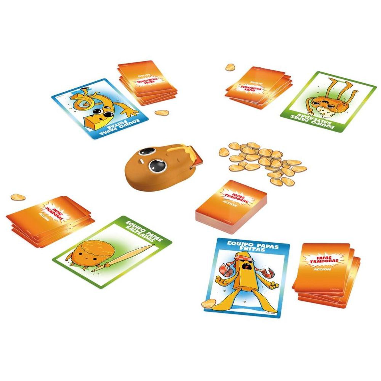 Juego De Mesa Hasbro Games Papas Traidoras image number 1.0