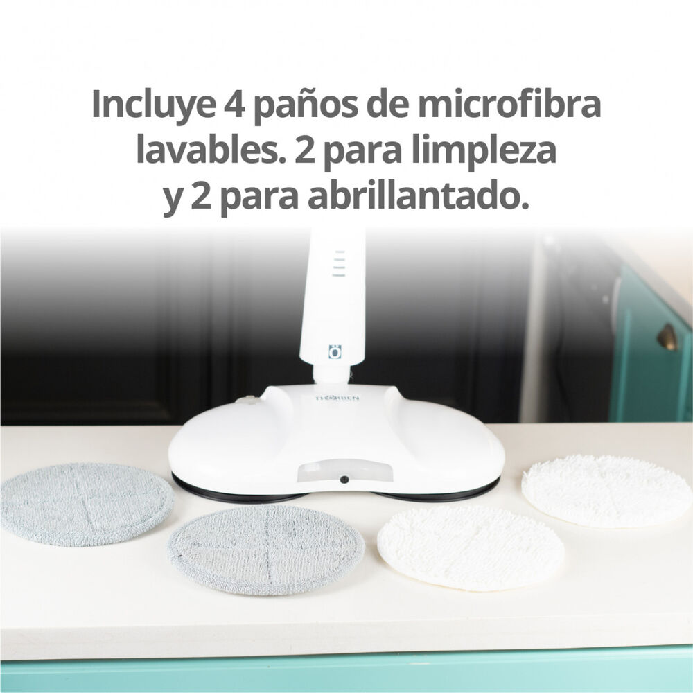 Enceradora, Pulidora Y Mopa Inalámbrica Thor Spin Bot 4x image number 7.0