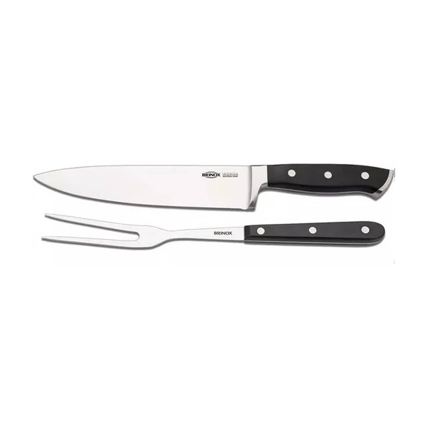 Set De Cuchillos 2 Piezas Brinox Mango Pvc 2519/112 image number 0.0