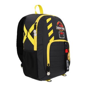 Mochila Juvenil Jurassic Park Negra Bp150a