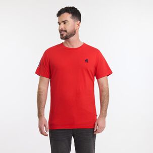 Polera Manga Corta Cuello Redondo Hombre The King's Polo Club