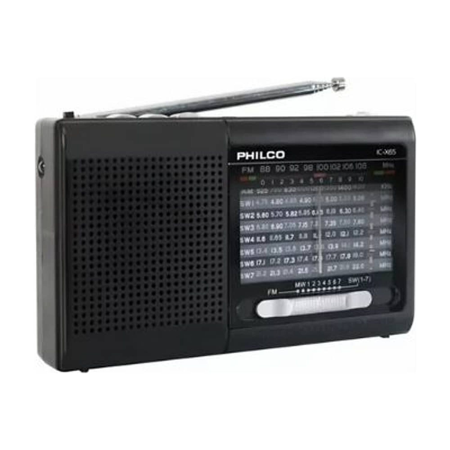 Radio Portatil Philco Ic-x65 Multibandas Usb Color Negro image number 3.0