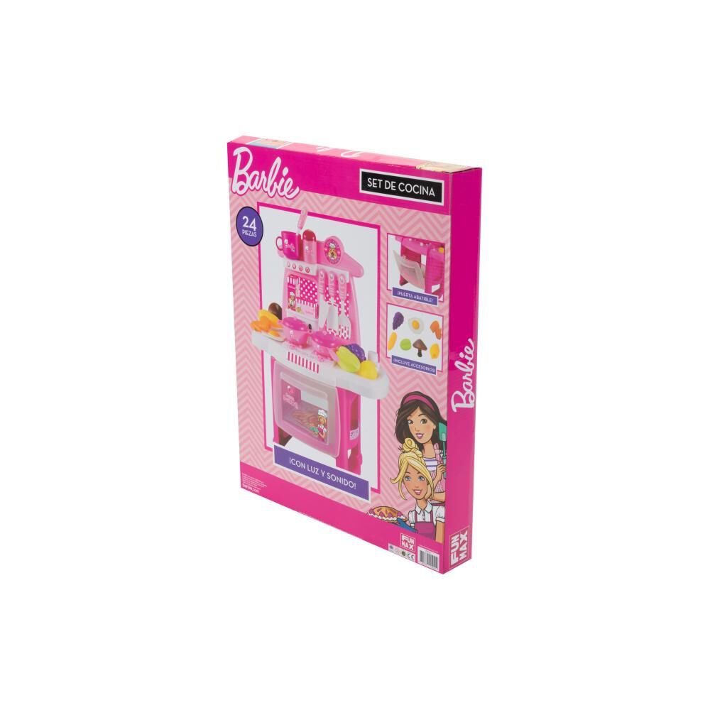 Roleplay Set De Cocina Con Luz Y Sonido Barbie image number 1.0