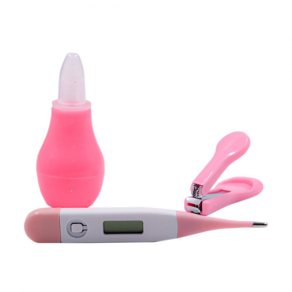 Set De Higiene Y Cuidados Del Bebé 10 Piezas Incluidas Rosado image number 1.0