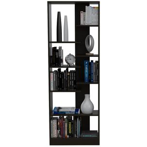 Biblioteca Estante 9 Repisas Fm-008n Negro