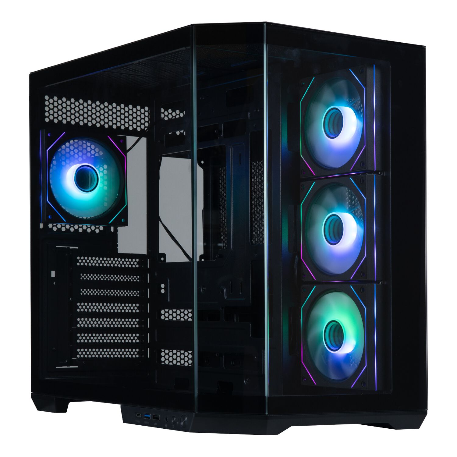 Gabinete Bitfenix/ ​​t10 E-atx / 1 Ventilador /negro image number 0.0