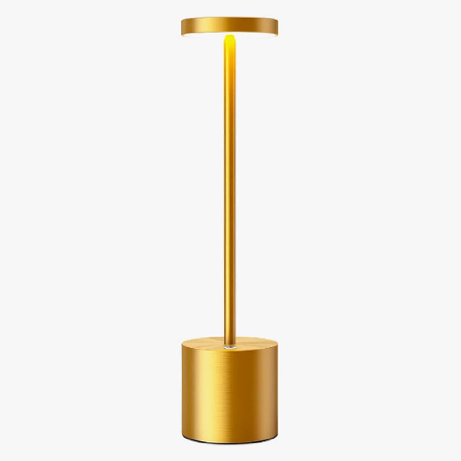 Lampara Led Escritorio Minimalista Dorada image number 0.0