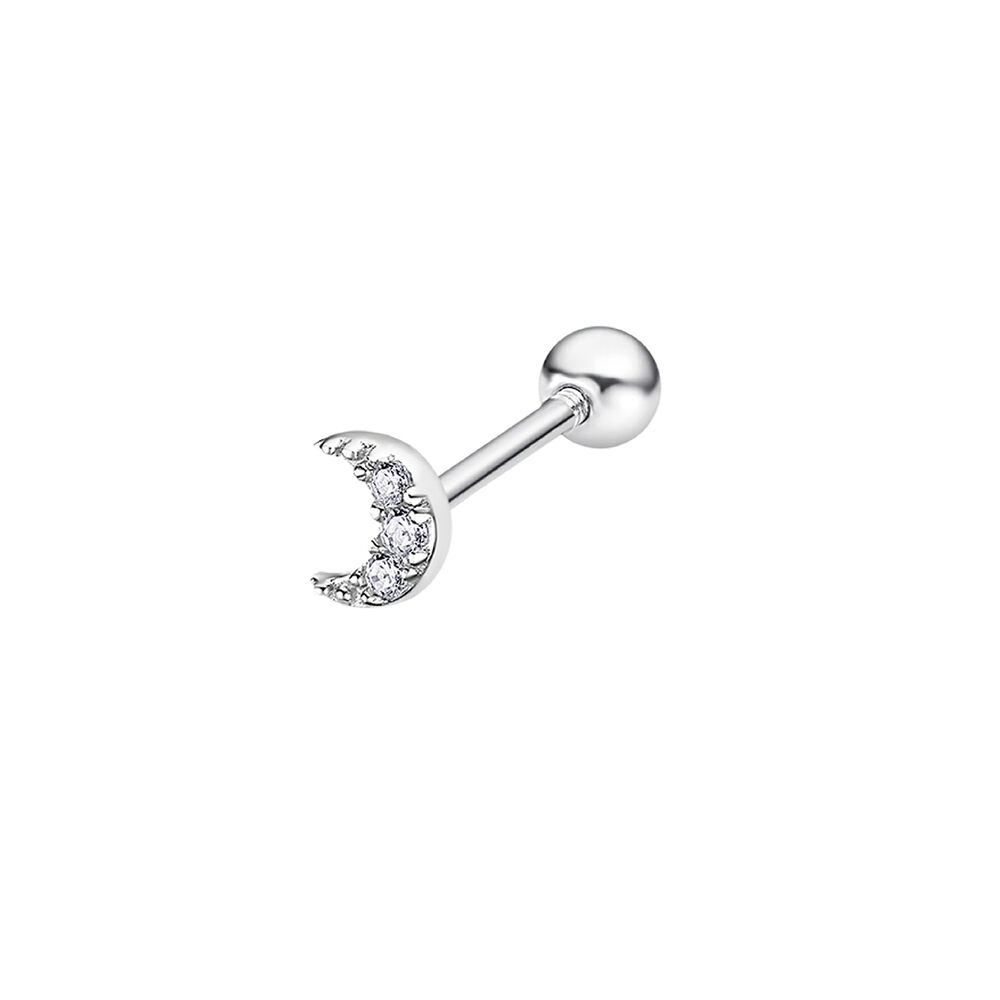Ear Cuff Lp3371-9/1 Lotus Silver Mujer Ear Party image number 0.0