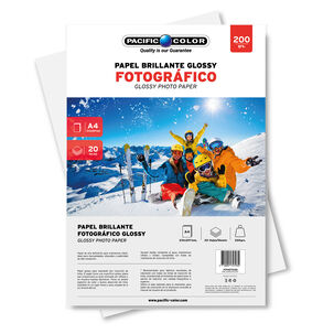 Papel Fotogr&aacute;fico Brillante 20 Hojas Tama&ntilde;o A4 200grs - Ps