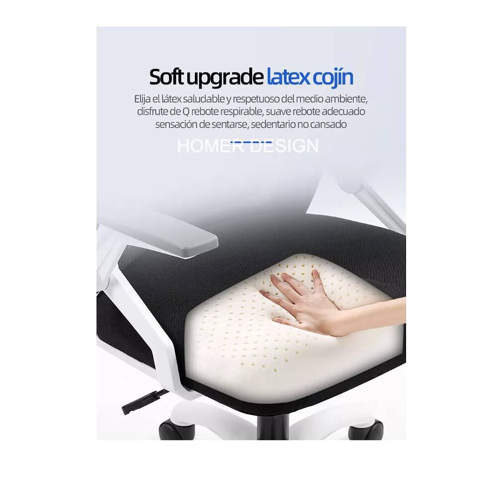 Silla De Oficina Escritorio Ejecutiva Con Asiento De Memoria image number 6.0