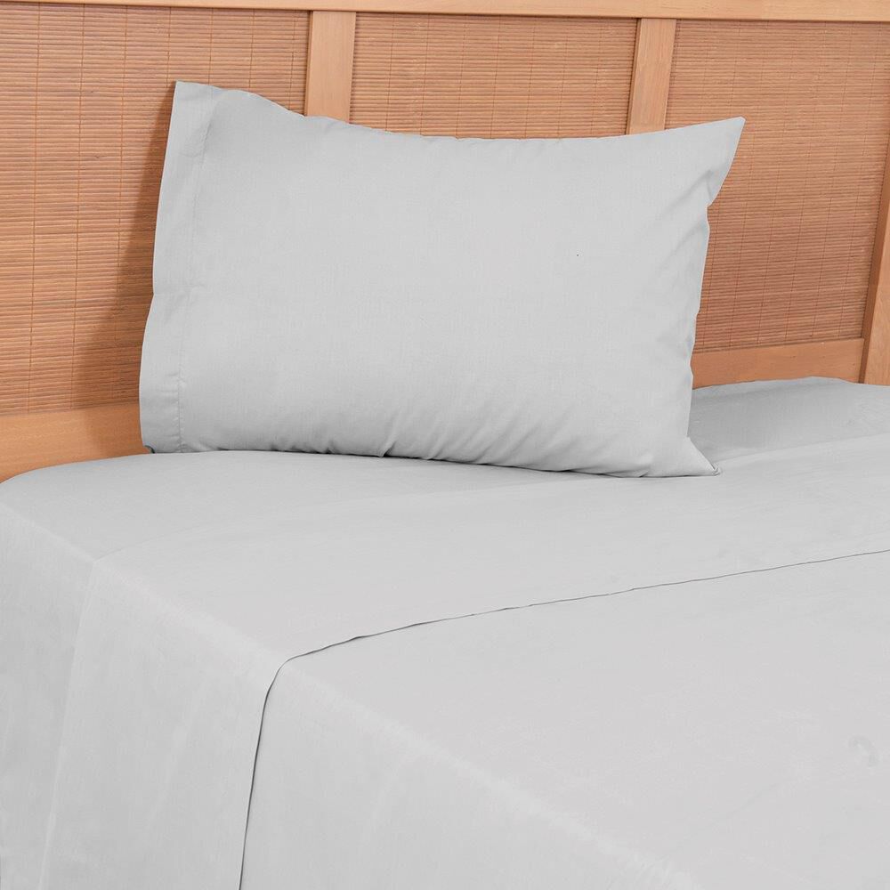 Sabana 144 Hilos 1 Plazas Gris image number 3.0