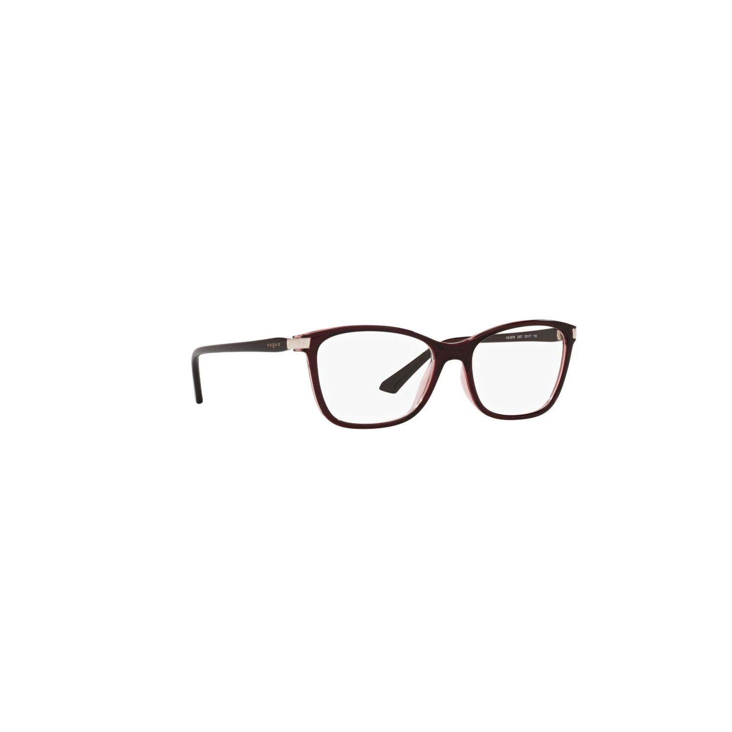 Lentes &Oacute;pticos Top Brown/pink Vogue Eyewear image number 10.0