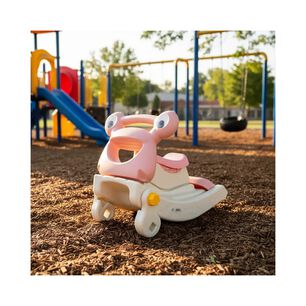 Balancin Resbalin Tobogan 2en1 Rosa