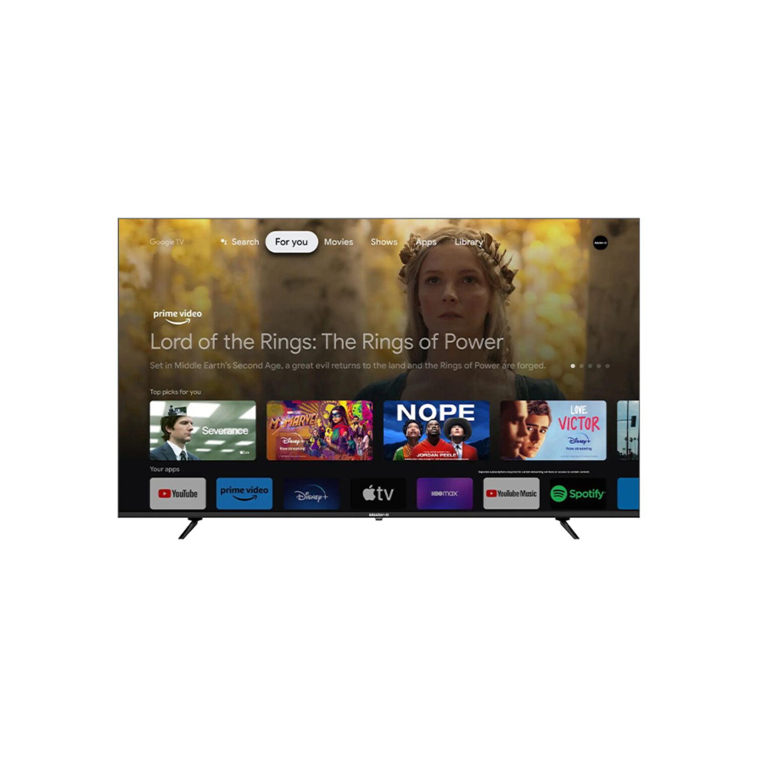 Smart Tv Qled 65" Google Tv 4k Bluetooth Mggk65ufq image number 10.0