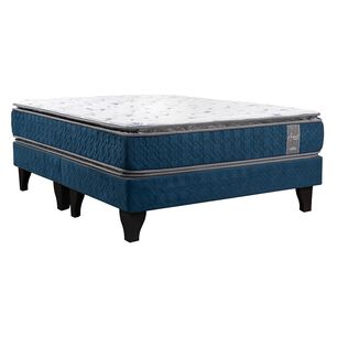 Cama Europea Celta Astral Pocket / 2 Plazas / Base Dividida