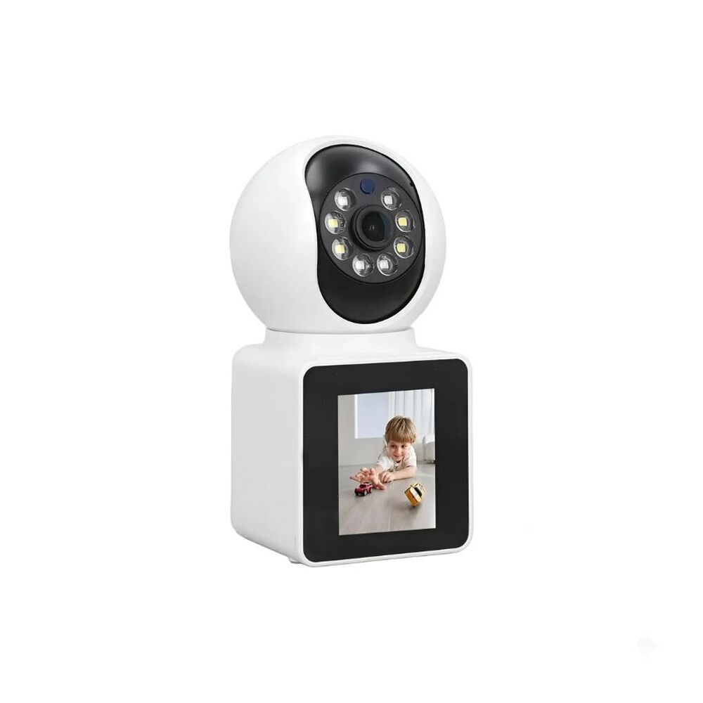 GENERICO Camara Vigilancia Wifi Con Pantalla