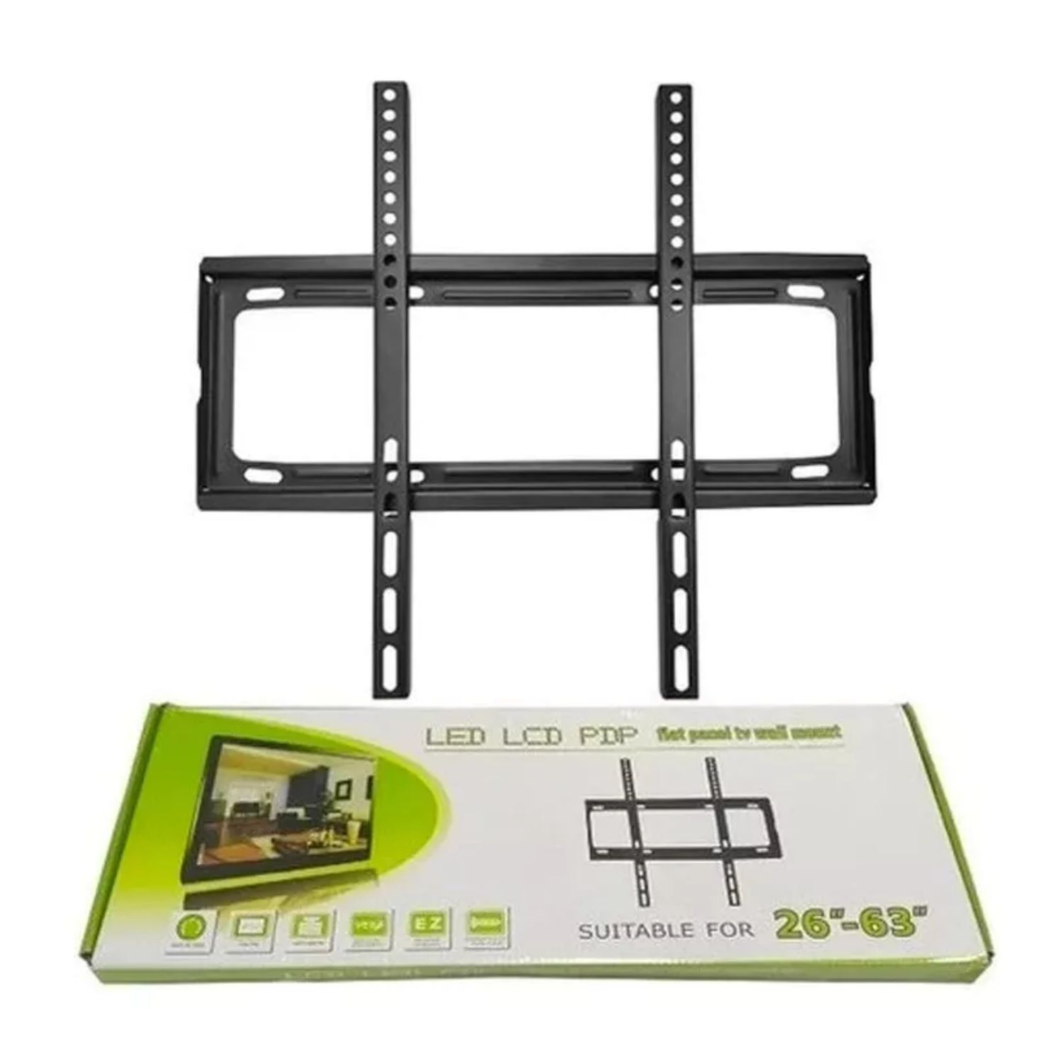 Soporte De Tv 26 A 63 Pulgadas Fijo Hasta 46cm Negro image number 1.0
