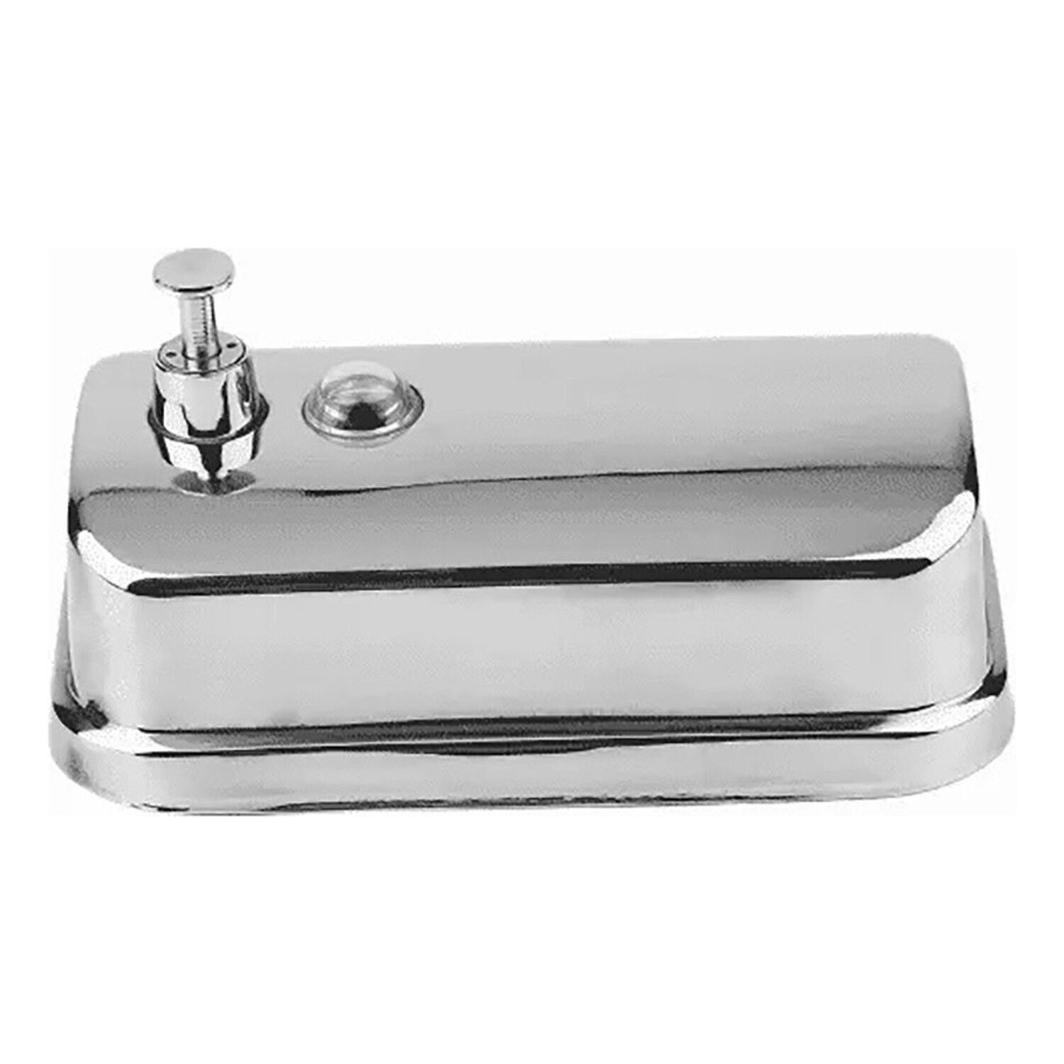 Dispensador Jab&oacute;n L&iacute;quido Acero Inoxidable 500ml Plateado image number 3.0