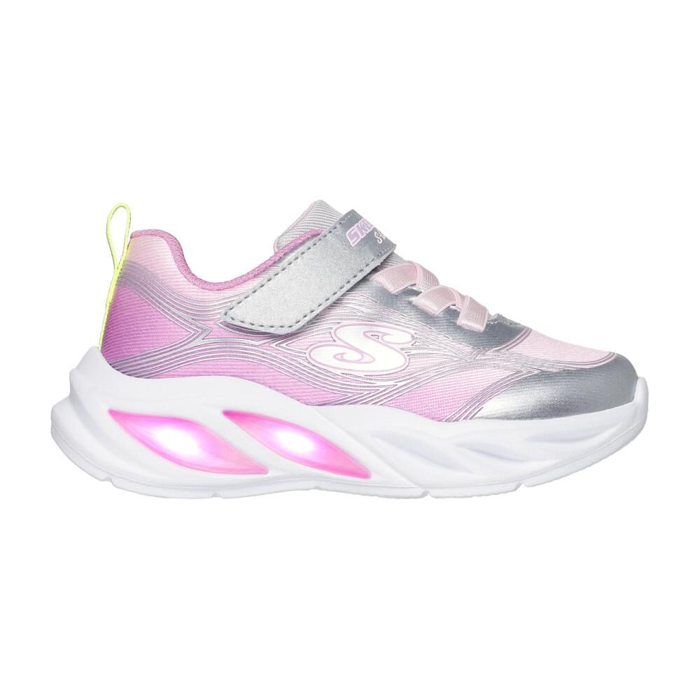 Zapatilla Infantil Ni&ntilde;a Skechers Cosmic Glow Smlt image number 3.0