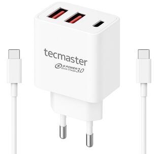 Cargador Usb-c De Carga Rapida 30w Con Gan + Power Delivery