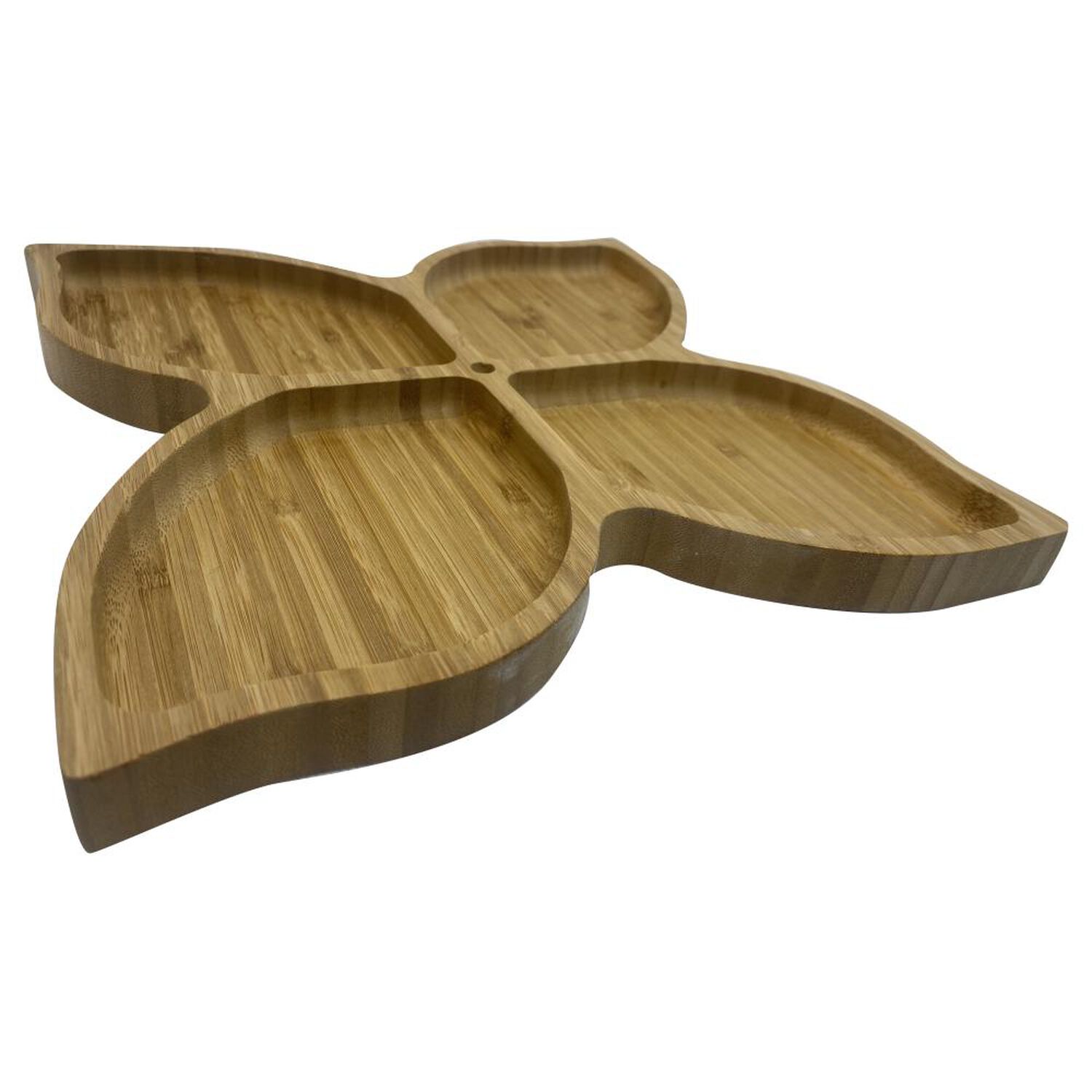 Tabla Picoteo Decogreen Bio Bambooo Flor 28cm image number 2.0