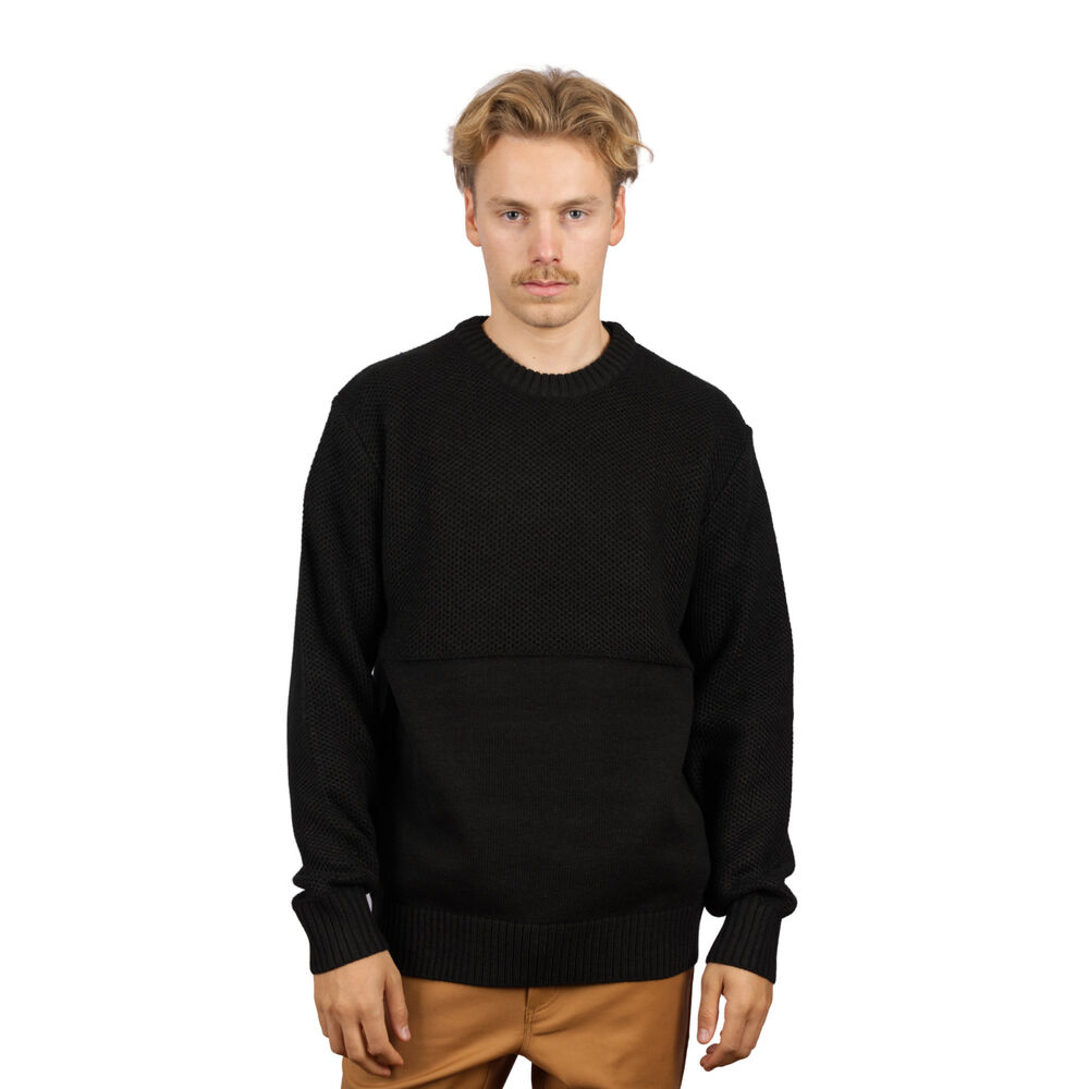Chaleco Rustic Negro Hombre Falcone image number 2.0