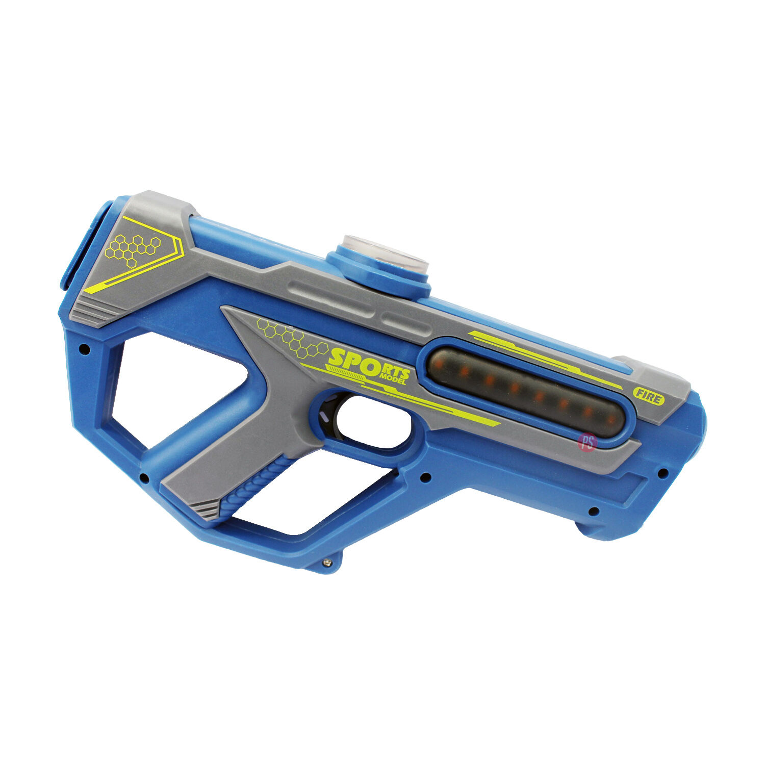 Escopeta Pistola Lanza Agua 2 En 1 Recargable Azul - Ps image number 1.0
