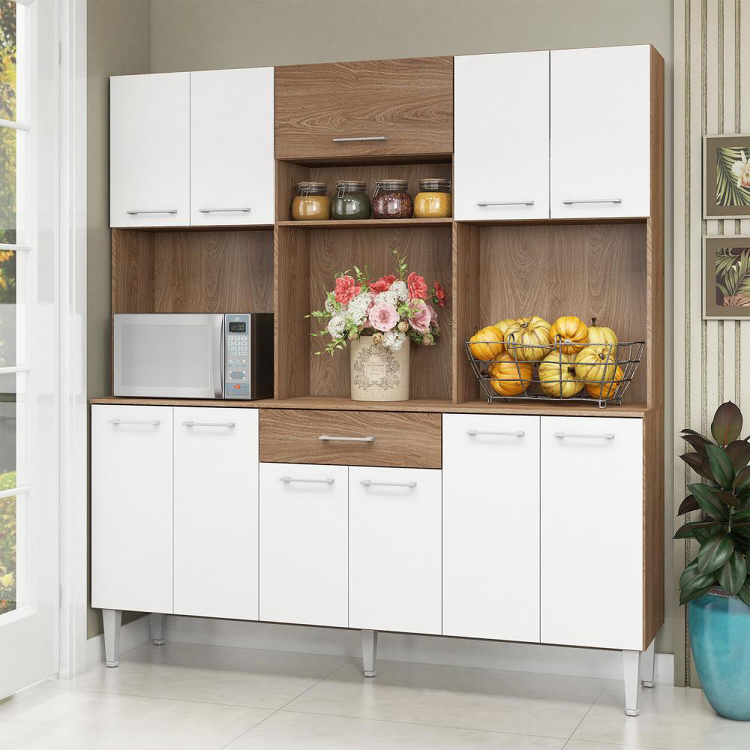 Mueble De Cocina Vekkahome Emi / 12 Puertas / 1 Caj&oacute;n image number 0.0