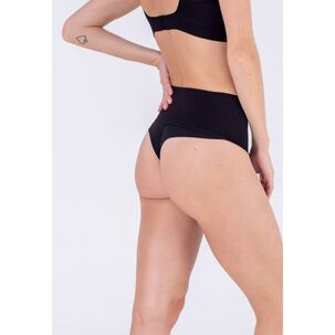 Colaless Cintura Alta Sin Costura - Negro 2rios