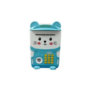 Alcanc&iacute;a Electr&oacute;nica Autom&aacute;tica Con Sonido Huella Ni&ntilde;os Azul
