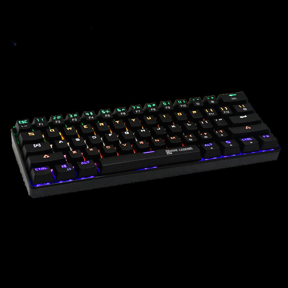 Teclado Hype Legend Rebel Qwerty Outemu Red Us Negro Rgb image number 2.0