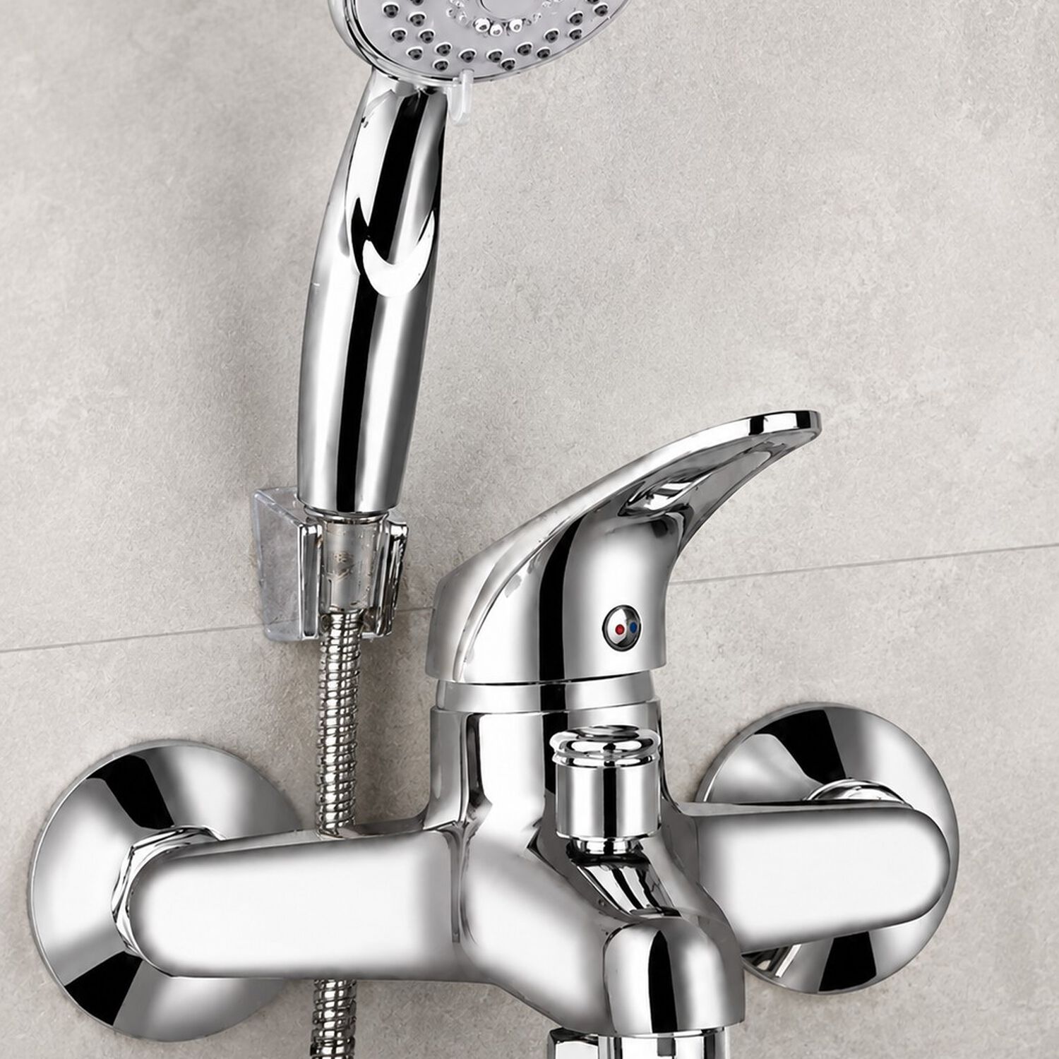 Monomando Llave Grifo Para Tina Ducha Modelo Domenica Marca Taumm image number 0.0
